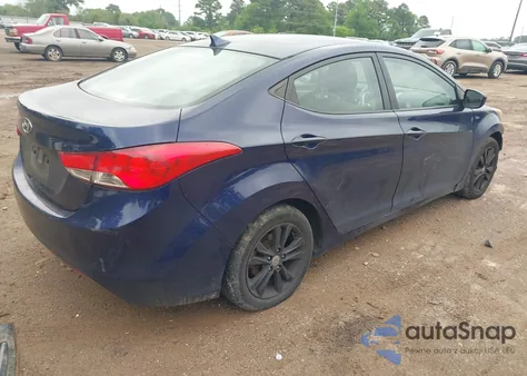 2012 Hyundai Elantra Gls из США, поврежденный, VIN 5NPDH4AE7CH124298